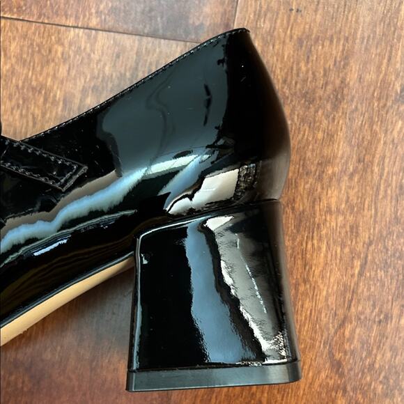 Marc Fisher LTD Nessily Mary Jane Pumps, Black Patent Leather, Size 8 - Picture 12 of 16